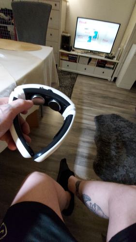 Customer photo review of Heated Neck Massager
