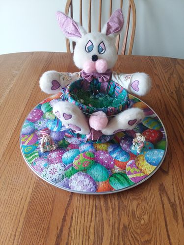 Customer photo review of 20" Wide Rim Aluminum Pizza Tray