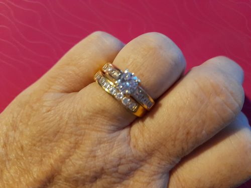 Customer photo review of Ensemble Bague Ava - Plaqué or 18k