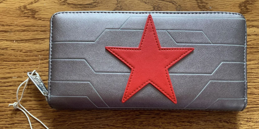 Customer photo review of Marvel Winter Soldier Cosplay Zip-Around Wallet