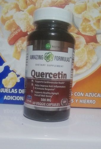 Customer photo review of Quercetina 500 mg Amazing Nutrition