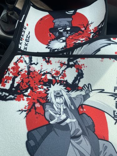 Customer photo review of Kakashi Anbu Car Floor Mats Custom Japan Style Anime Car Accessories