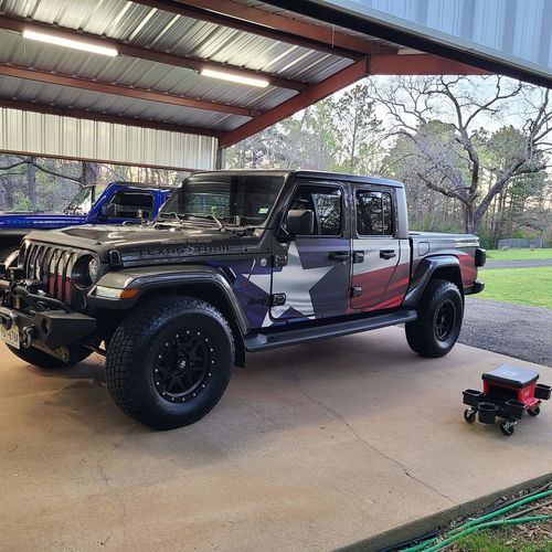 Customer photo review of JT: Custom MEK Removable Trail Armor