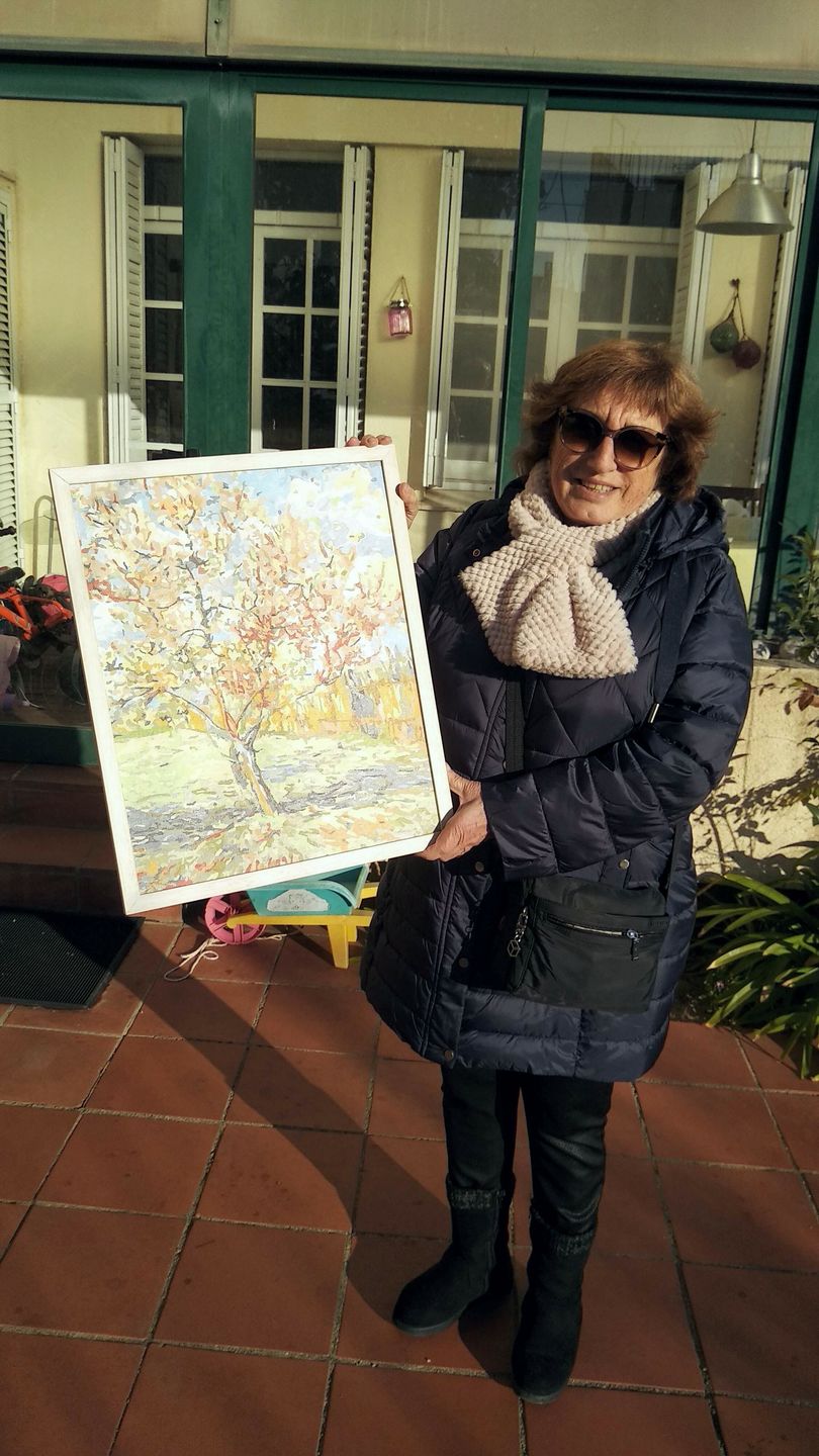 Customer photo review of El Melocotonero - Vincent Van Gogh