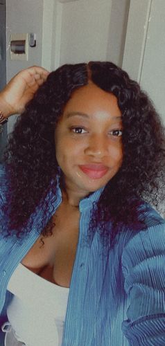 Customer photo review of Brazilian 4x4 Lace Wig - Jerry Curl