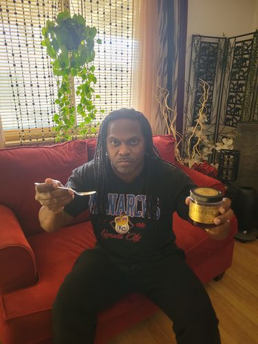 Customer photo review of The Wellness Trio Sea Moss Gel Combo