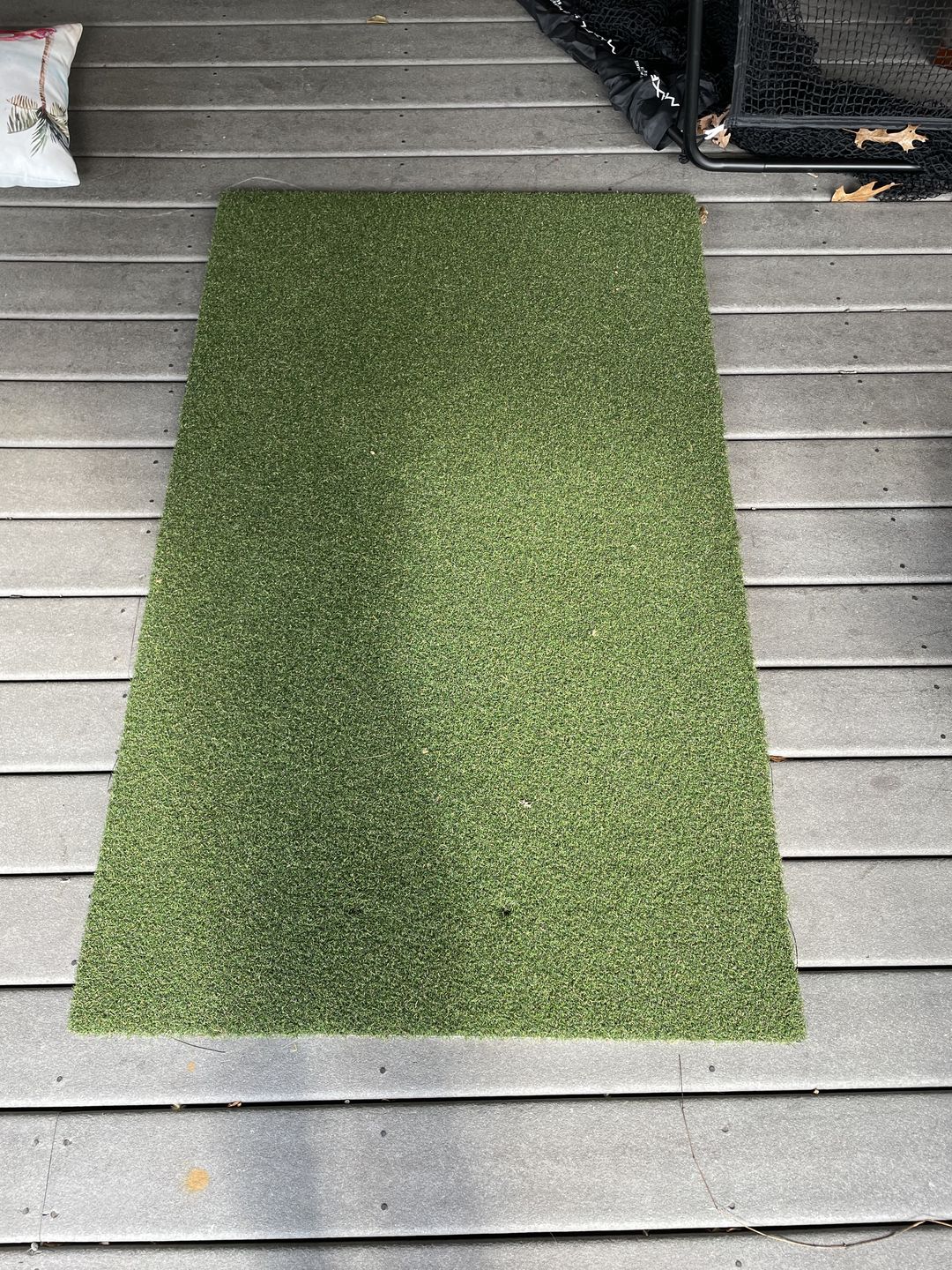 Customer photo review of FairwayHero Golf Mat | Portable Golf Hitting Practice Mat