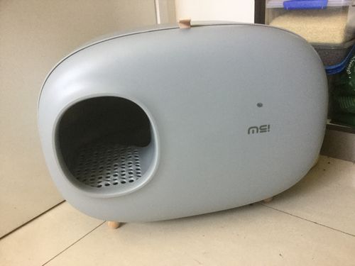 Customer photo review of Makesure Modern Cat Litter Box