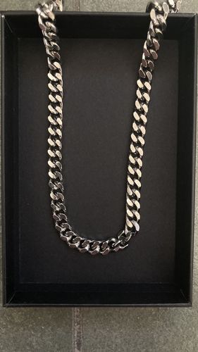 Customer photo review of Cuban Link (Silver)