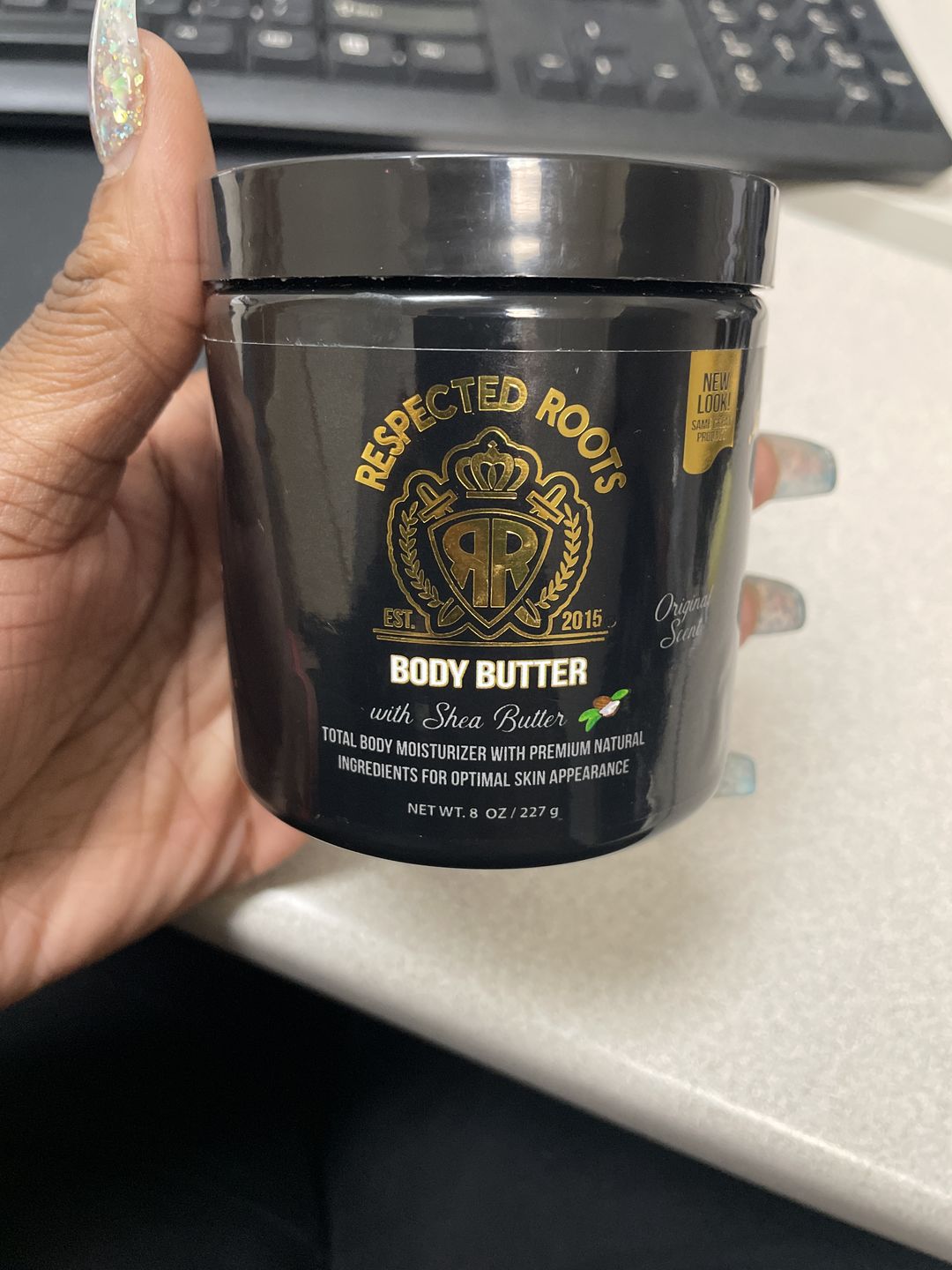 Customer photo review of Respected Roots Premium Hydration Kit