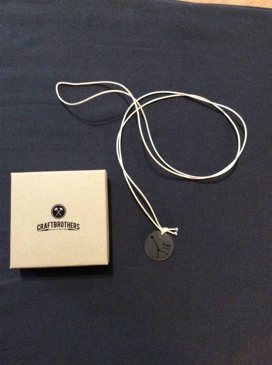 Customer photo review of personalisierbare Halskette "Sternzeichen"