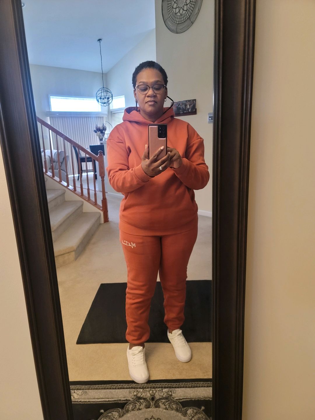 Customer photo review of Unisex Sweatsuit