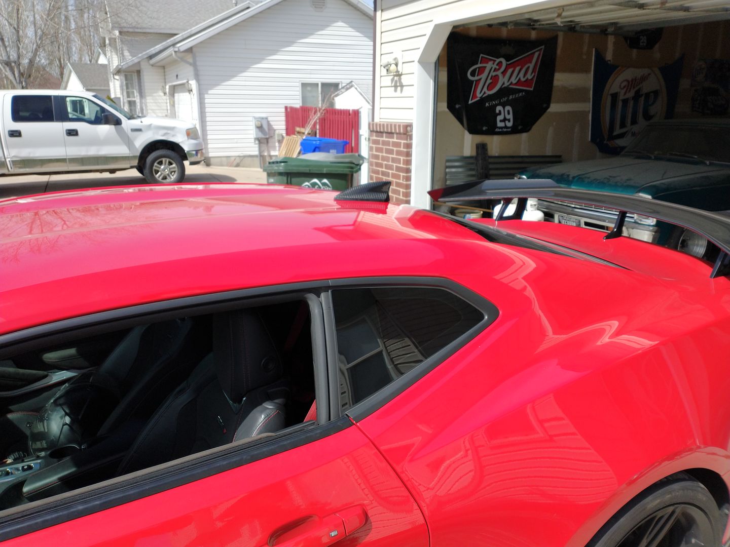 Customer photo review of Carbon Fiber Shark Fin Antenna Cover For Chevy Camaro 2016-2019