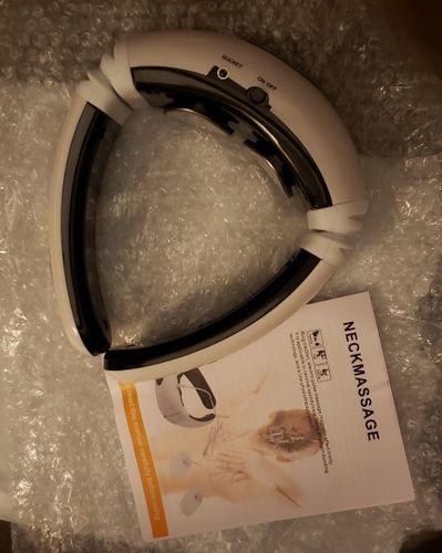 Customer photo review of Heated Neck Massager