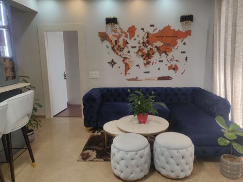 Customer photo review of 3D Wooden World Map Multicolor