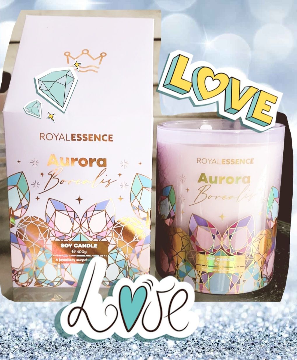 Customer photo review of Aurora Borealis (Candle)
