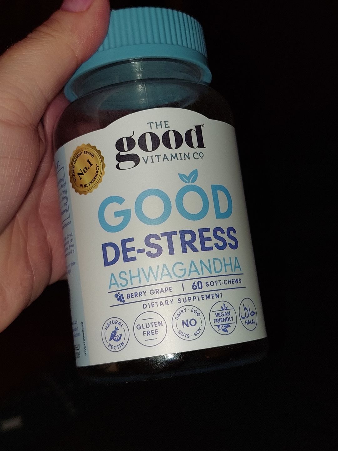 Customer photo review of Good Destress Ashwagandha Supplements