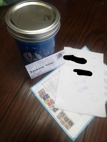 Customer photo review of Blue Spirulina, Honey Sea Moss Gel