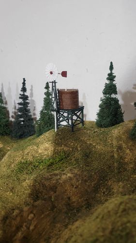 Customer photo review of Life-Like Products 1338 Western Homestead -- Kit - 7-3/4 x 5-1/2" 19.7 x 14cm, HO Scale