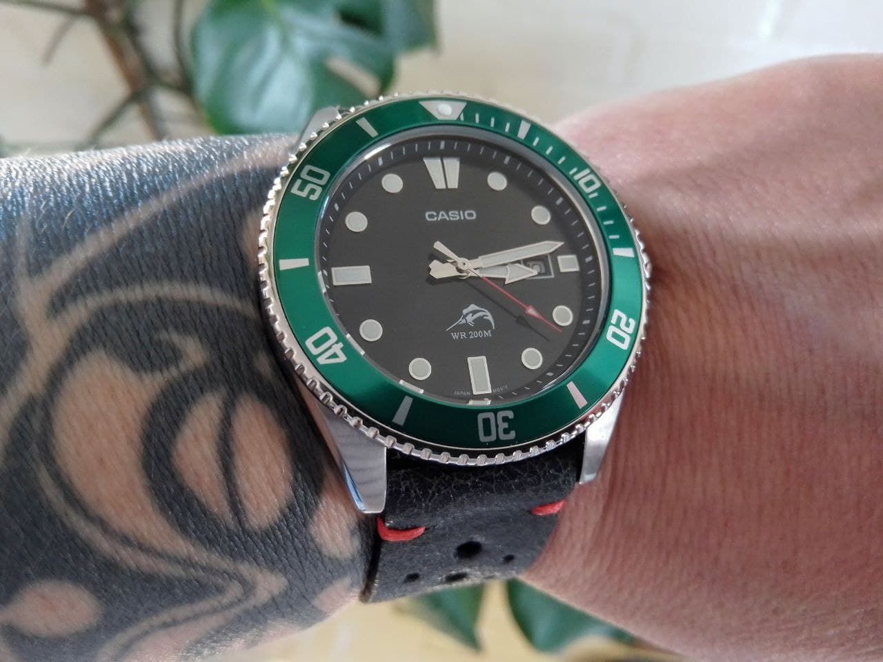Customer photo review of Reloj Casio Submariner Marlin Duro MDV-106B-1A3VCF Hulk Buceo [EXCLUSIVO]