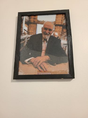 Customer photo review of Your Advanced Custom Diamond Painting Kit - Premium Quality