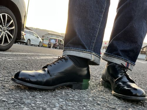 Customer photo review of 【~80's】U.S.NAVY Service Shoes Size.9 1/2 W