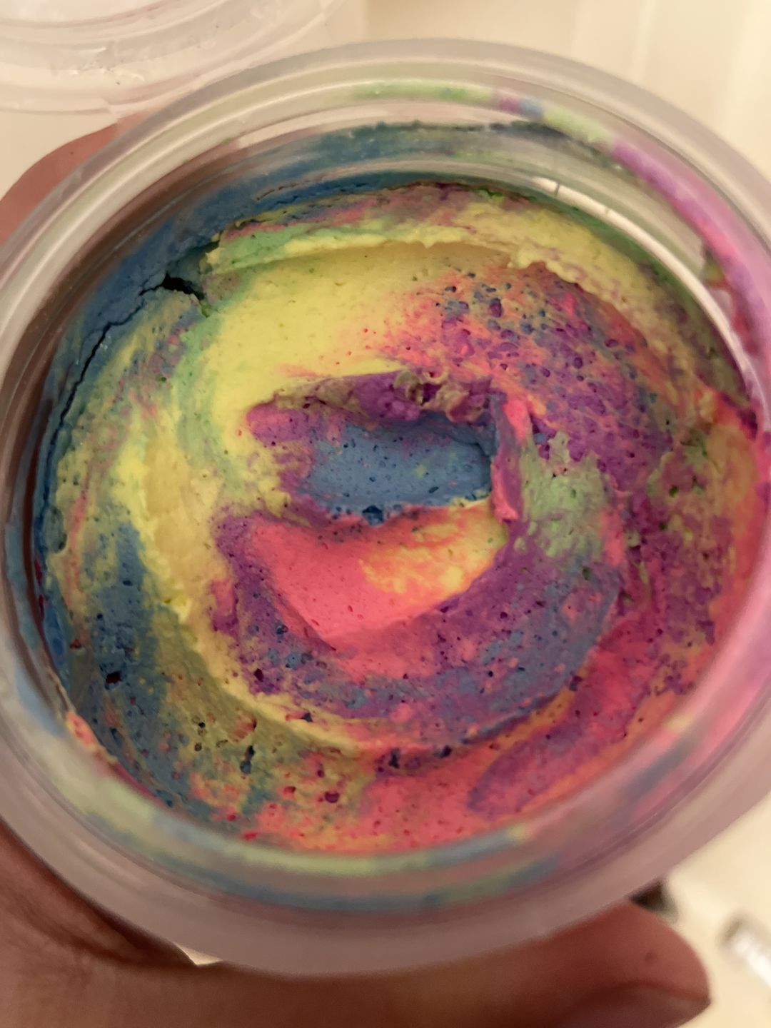 Customer photo review of Pieces of Unicorn Whipped Soap
