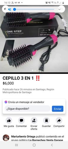 Cepillo Secador One Step 070442964 | Tu outlet online de descuentos