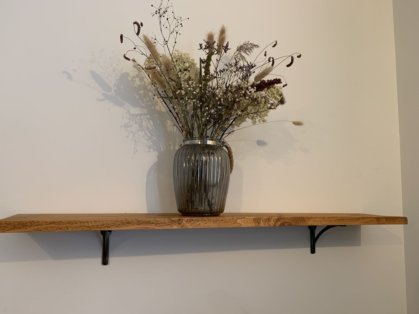 Customer photo review of 6 Inch Ironbridge Cast Iron Shelf Bracket