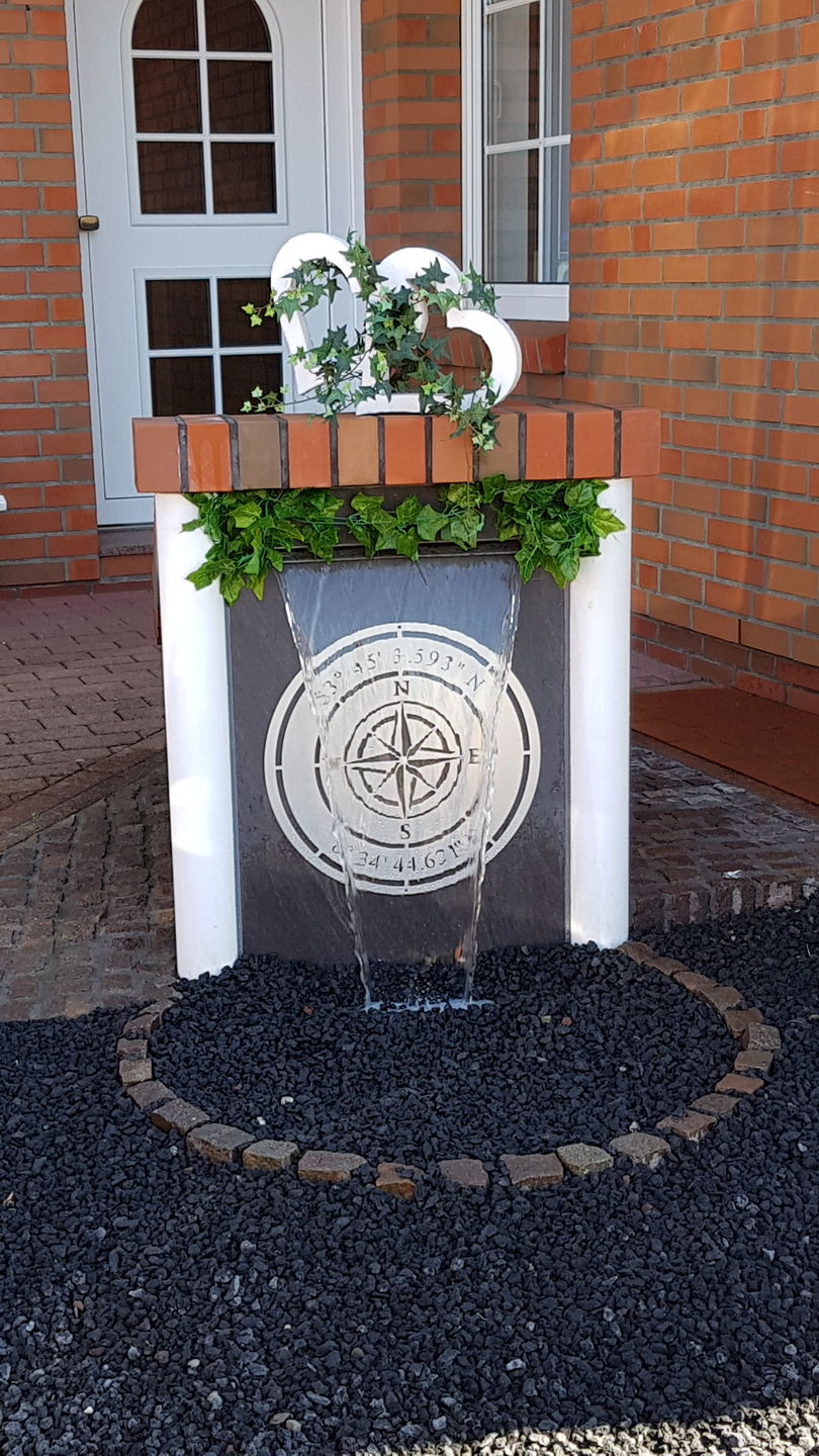 Customer photo review of Wanddekoration Kompass mit Koordinaten für Innen-und Außenbereich-personalisierbar