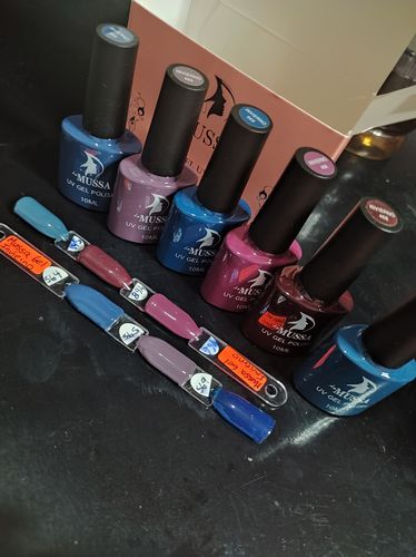 Customer photo review of Gel Gama Invierno 6 pzas MUSSA