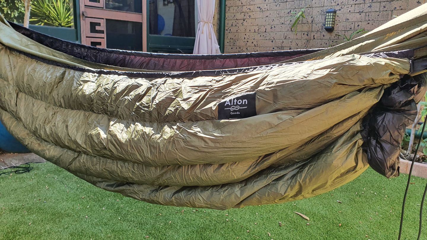 Customer photo review of Ultralight Underquilt