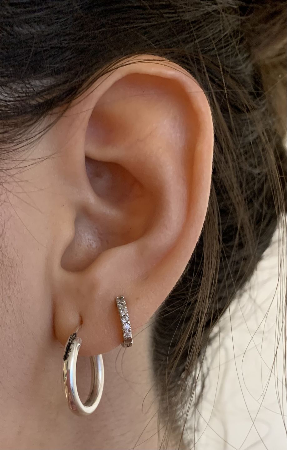 Customer photo review of ARGOLLAS POLAR BAÑADAS EN ORO BLANCO