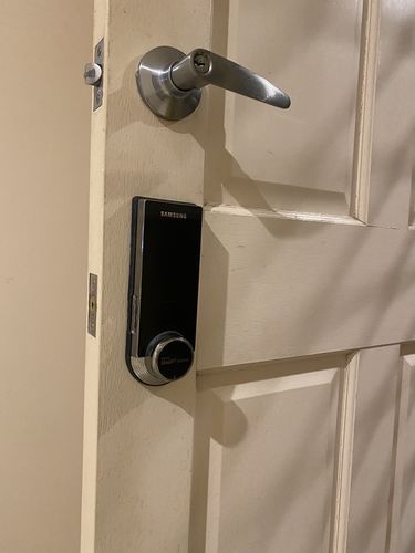 Customer photo review of Digital Door Lock SHS-3321