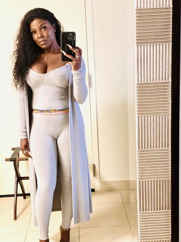 Customer photo review of Goddess Waist Beads