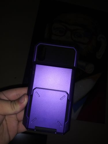 Customer photo review of Wallet Case with Card Holder & Durable Shockproof Cover