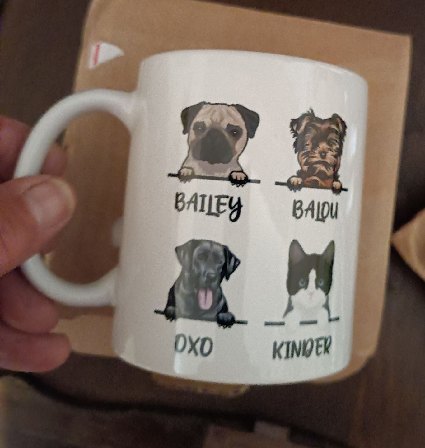 Customer photo review of Mon préféré - Mug personnalisé