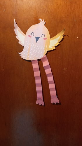 Customer photo review of Easter: Leggy Chick