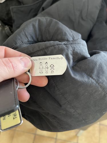 Customer photo review of Porte-Clés - Ma Petite Famille