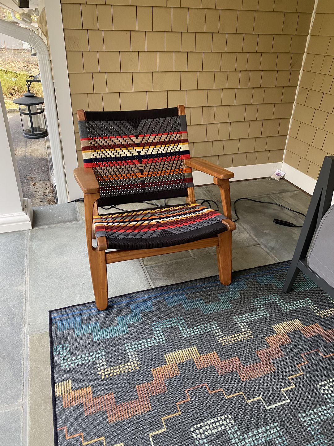 Customer photo review of Masaya Armchair | San Geronimo Pattern