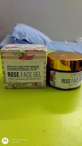 Customer photo review of Rose Face Gel