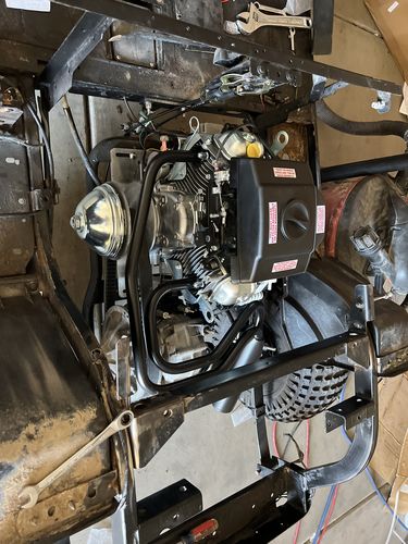 Customer photo review of Predator 22hp Installation Kit for 1994-2008 EZ-GO TXT / Medalist / Workhorse