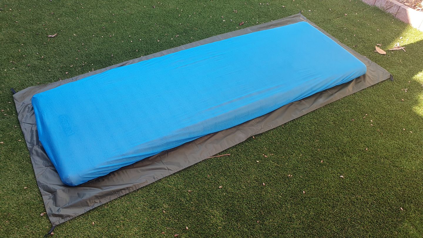 Customer photo review of Ultralight Groundsheet - Single