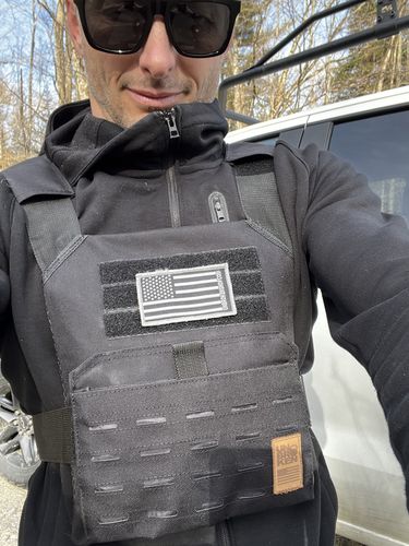 Customer photo review of Speed Weight Vest + Sand Plates