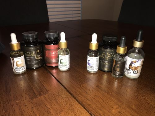 Customer photo review of Win-Test™ - Lean Muscle, Striated & Vascular, Dry Gainer Blend