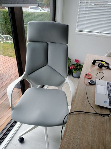 Customer photo review of Valeria Office Chair Highback  (Free Shipping Nationwide)