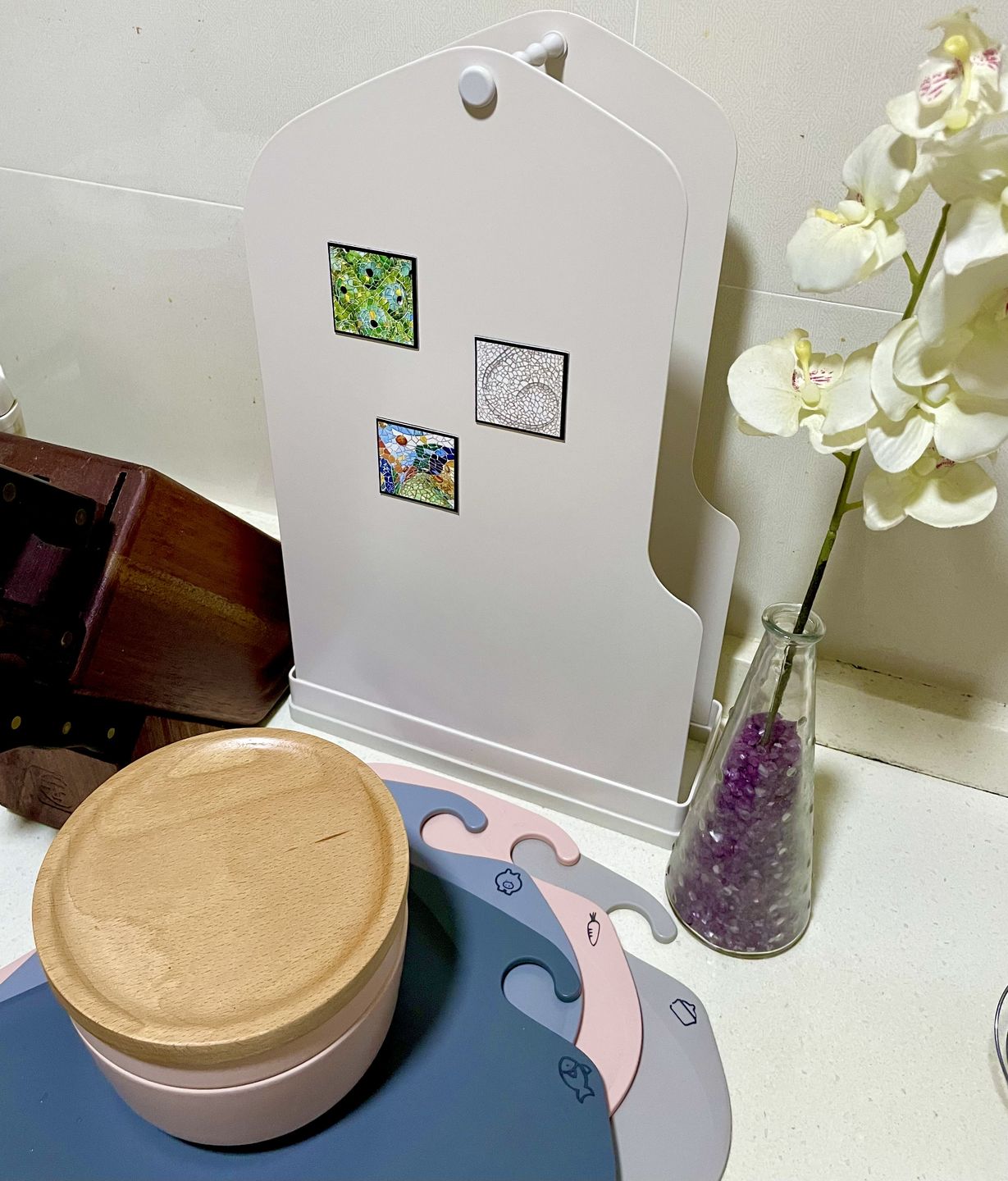 Customer photo review of Cutting Board (4-Color Set)