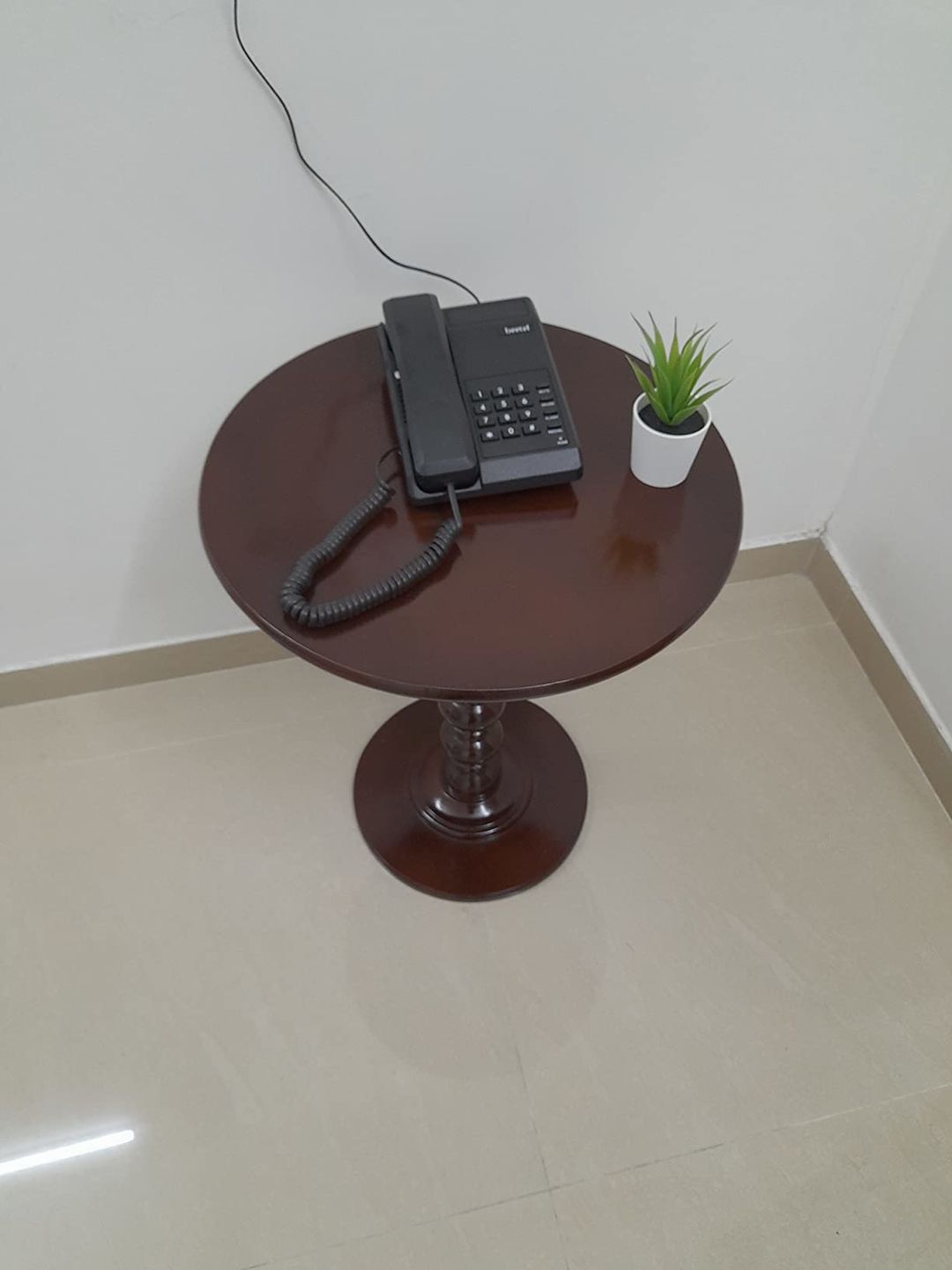 Customer photo review of Wooden Side Table for Living Room Coffee End Table