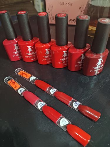 Customer photo review of Gel Gama F 6 pzas MUSSA
