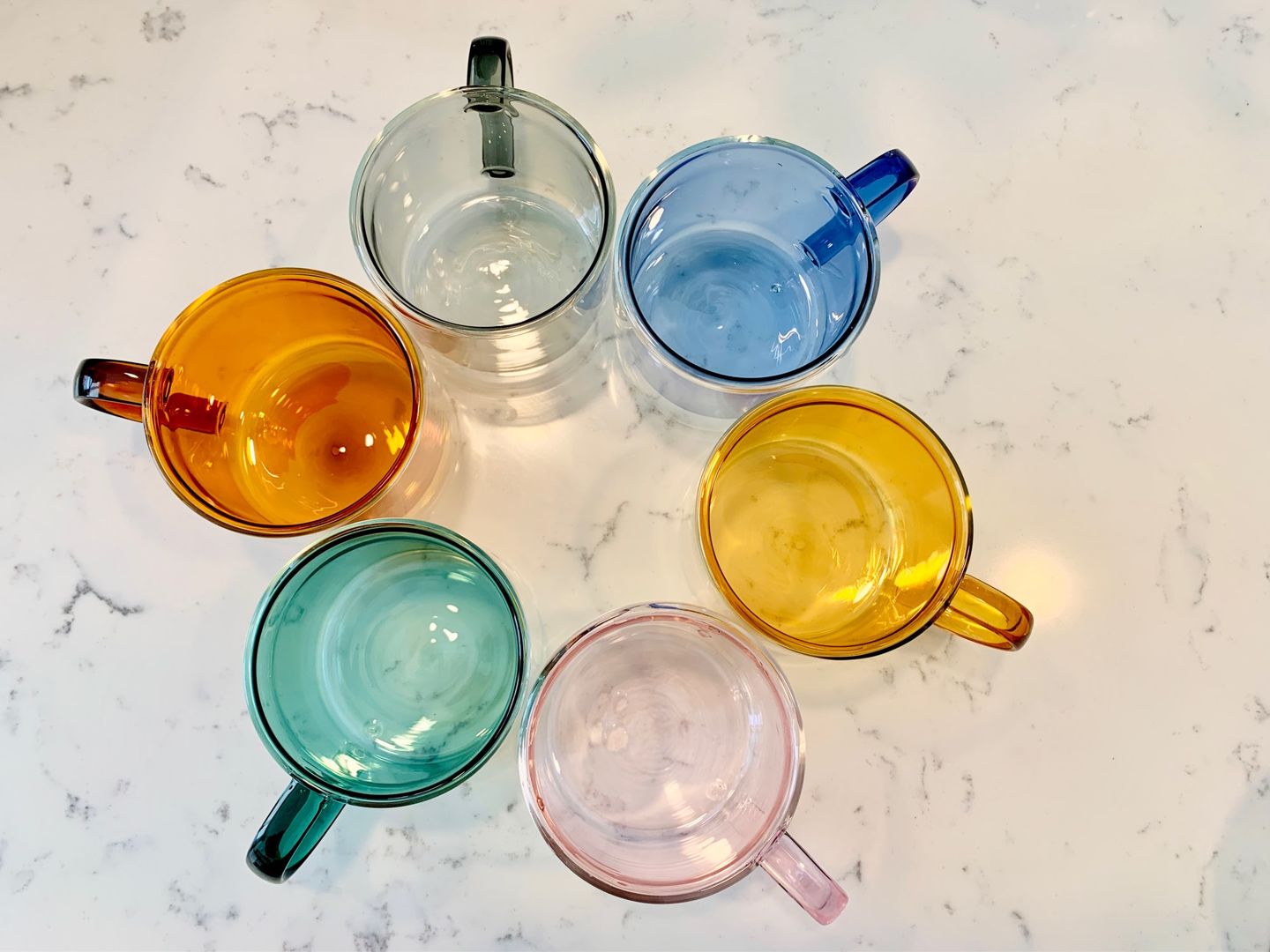 Customer photo review of Prismatic Double-Walled Mug (Assorted Colours)